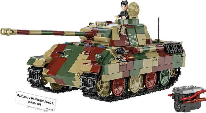 Image du produit Cobi COBI-2654 - 1150 PCS HC WWII 2654 PANZER V PANTHER AUSF.A