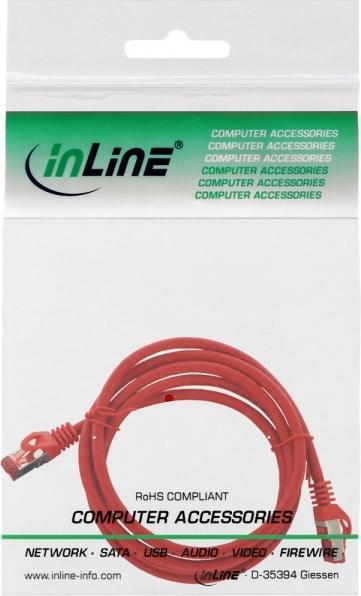 Actual product image InLine Network cable (S/FTP, CAT6, 1 m)