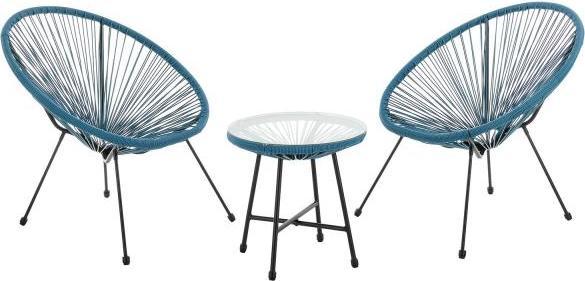 Immagine prodotto Juskys Set di mobili da balcone Ostana (45 cm)