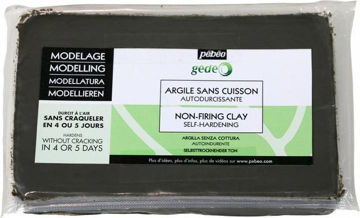 Gédéo Zelfdrogend Kleibeton Grijs Ongebakken Blok van 1,5 Kg