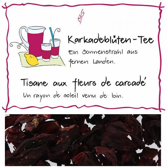 Image du produit Herboristeria Thé en sachet de fleurs de Carcade (100 g)