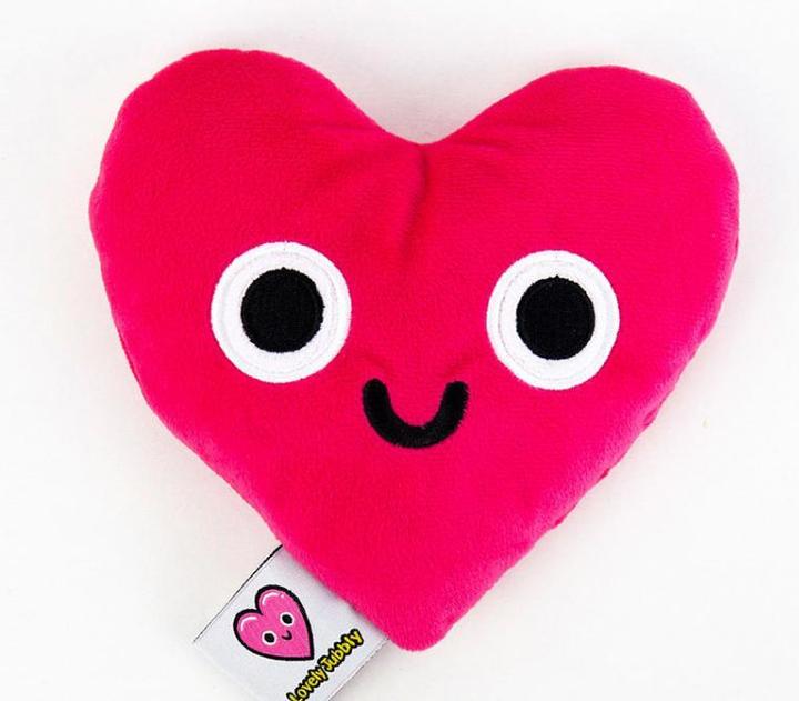 Actual product image TOP Heart heat pad
