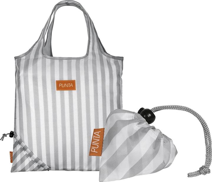 Immagine prodotto Punta Shopper pieghevole a righe12l