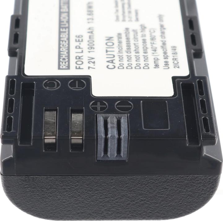 Image du produit AccuCell Batterie Canon LP-E6, EOS 7D, EOS 5D MarkII (Batterie)