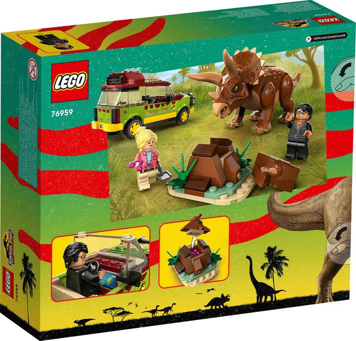 Immagine prodotto LEGO Ricerca sul Triceratopo (76959, LEGO Jurassic World)