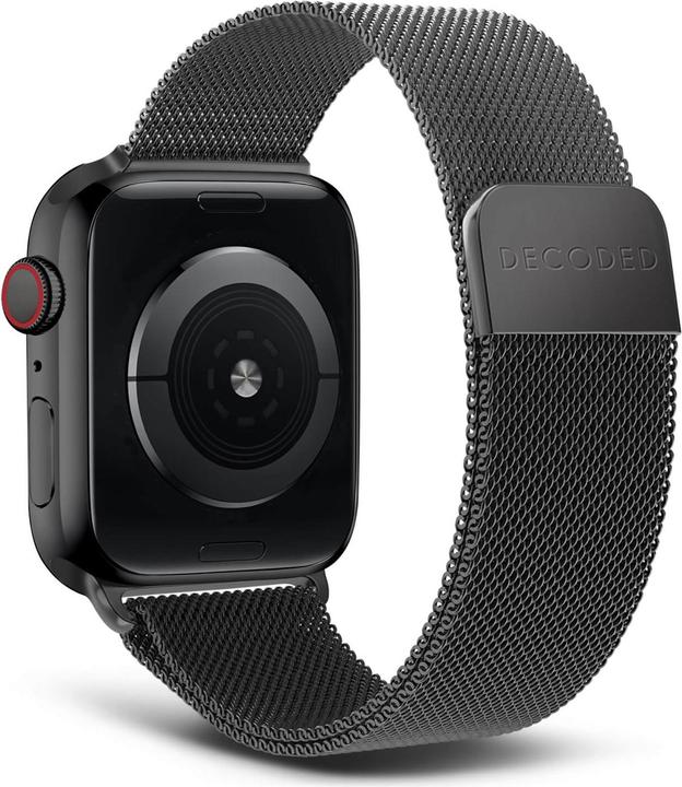 Decoded Bracelet de traction milanais (44 mm, 45 mm, 42 mm, Acier inoxydable, Apple Watch Series 10, Apple Watch Series 3, Apple Watch Series 5, Apple Watch Series 4, Apple Watch Series 1, Apple Watch Series 2)