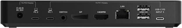 Produktbild i-tec USB-C Dual KVM Display Docking Station 4K (USB-C, 9 Ports)