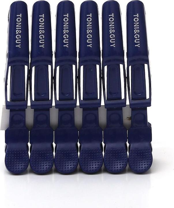 Produktbild Crocodile Krokodil Sharon Gewidmete Haarklammern (6 Stück, Farbe: Blau) (6 Stk.)