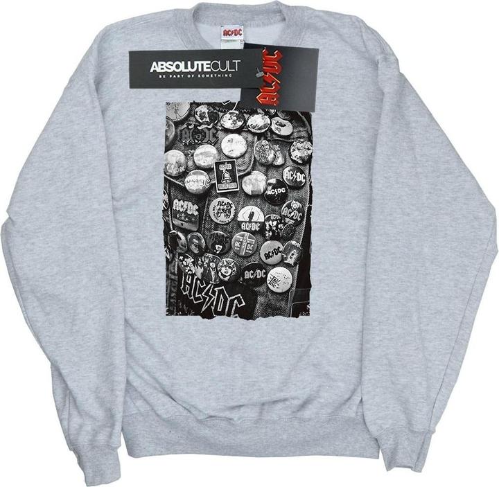 AC/DC Badges Kollektion Sweatshirt aus Baumwolle