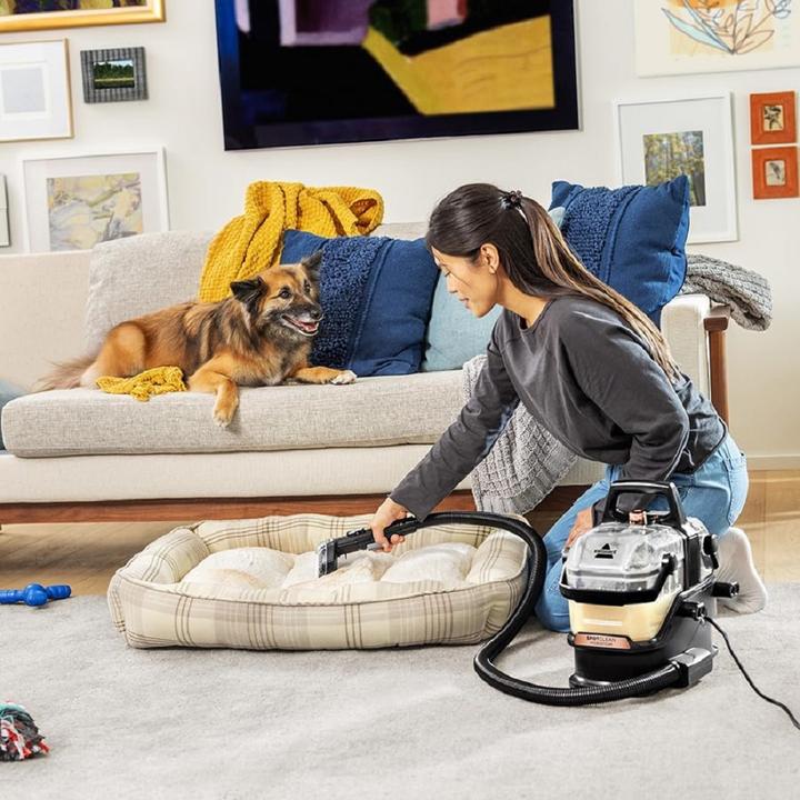 Image du produit Bissell Aspirateur laveur SpotClean HydroSteam Pro Noir