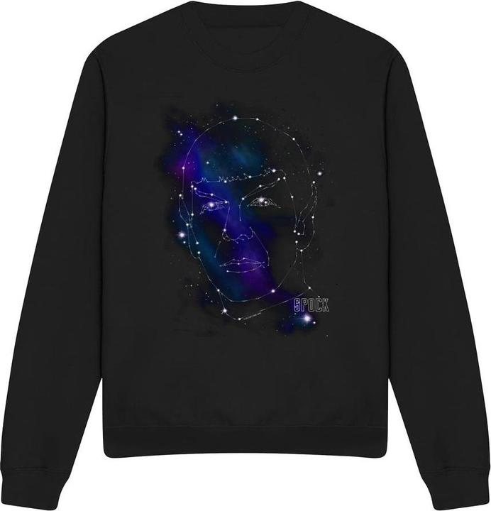 Actual product image Unisex Adult Spock Constellations Sweatshirt (XL)
