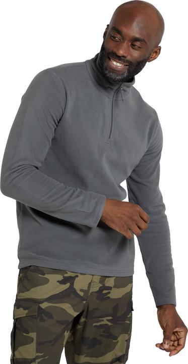 Actual product image Mountain Warehouse Mens Camber II Half Zip Fleece Top (XL)