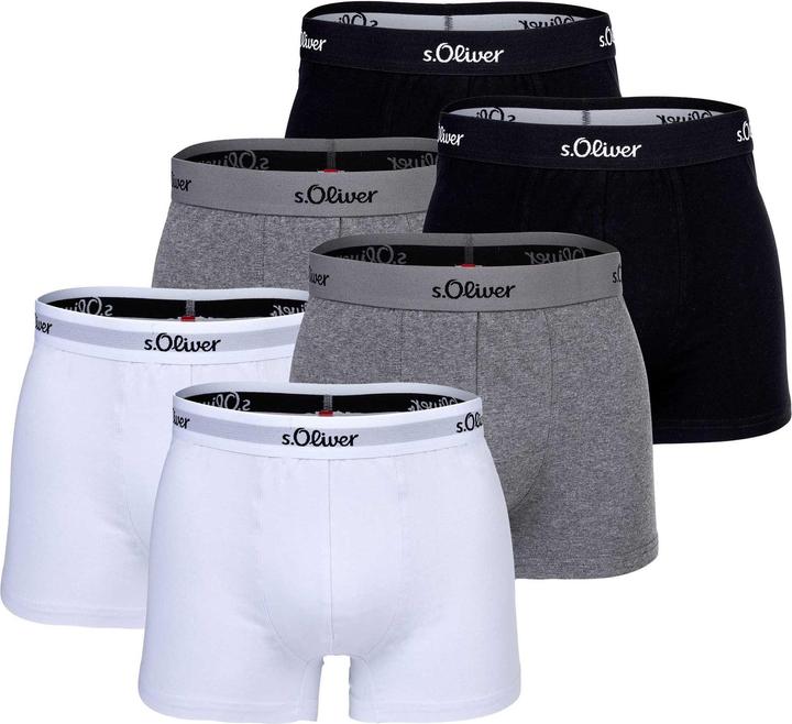 Immagine prodotto S.Oliver 6er Boxerbrief (Regulärer ) (XL, confezione da 6)