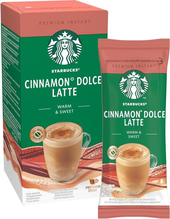 Image du produit Starbucks Café instantané Cinammon Dolce Latte 5 pièces (145 g)