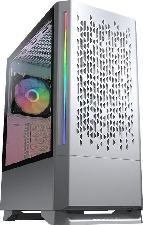 Image du produit Cougar Case MX430 Air RGB Blanc, Midi Tower, PC, Blanc, ATX, micro ATX, Mini-ITX, Gaming, HDD, Performance (ATX)