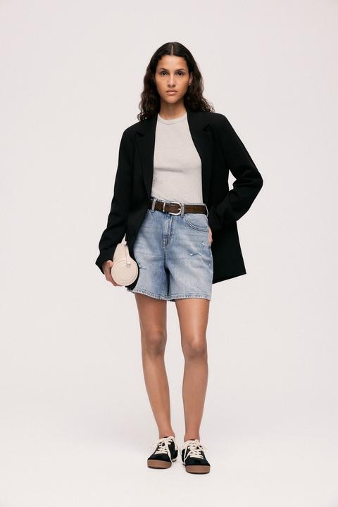 Actual product image Vila High Waist Jeansshorts (42)