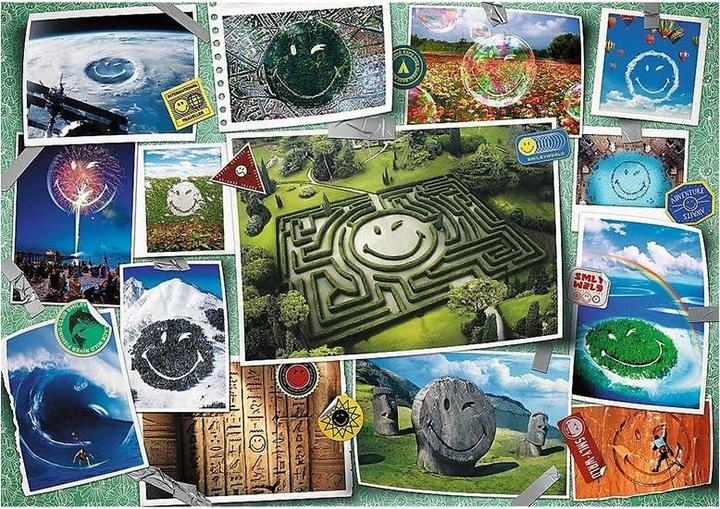 Actual product image Trefl Smiley World Happy Pictures (1000 pieces)