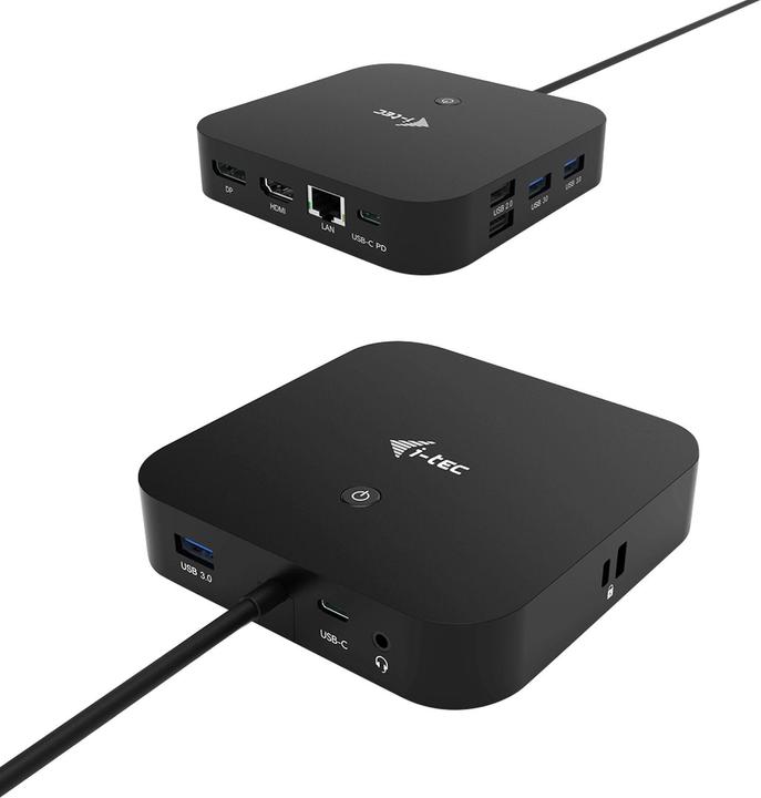 Image du produit i-tec Station d'accueil USB-C HDMI DP (USB-C, 3 Ports)