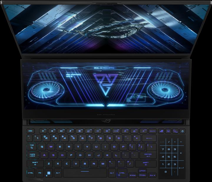 Produktbild ASUS ROG Zephyrus Duo 16 (16", AMD Ryzen 9 7945HX, 32 GB, 1000 GB, DE)
