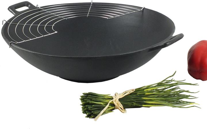Produktbild Kela Asia Wok (36 cm, Wok Pfanne, Gusseisen)