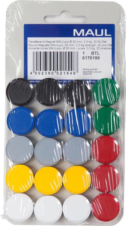 Produktbild Maul FacetterandMagnet MAULpro assortiert (20 x)