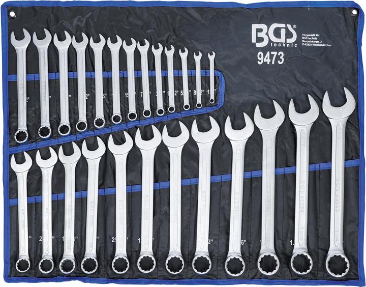 Produktbild BGS Maul-Ringschlüsselsatz (1/4")