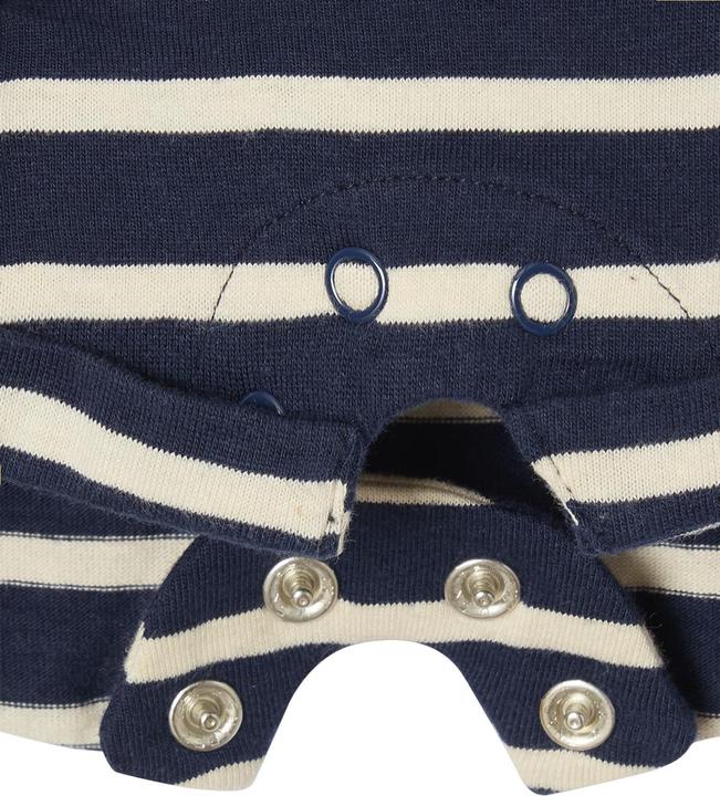 Actual product image Vertbaudet Bio-Kollektion: Gemusterter Baby Kurzoverall (92)