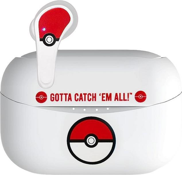 Produktbild Pokémon Drahtlose Ohrhörer Pokeball (ANC, 6 h, Kabellos)