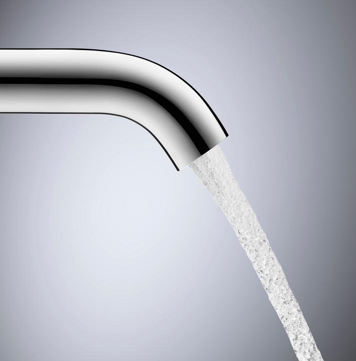 Actual product image Duravit Single lever basin mixer C.1 S without pop-up waste chrome