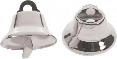 Actual product image Glorex Metal bells,shiny