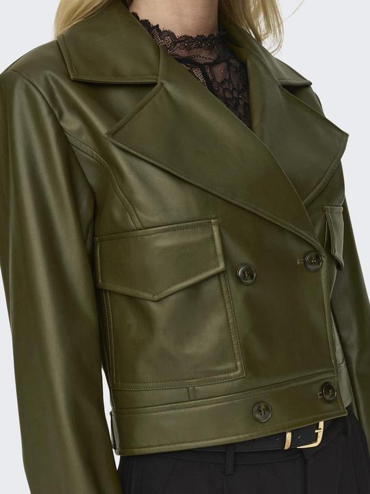 Image du produit Only Fly-Away col veste en cuir synthétique (XL)