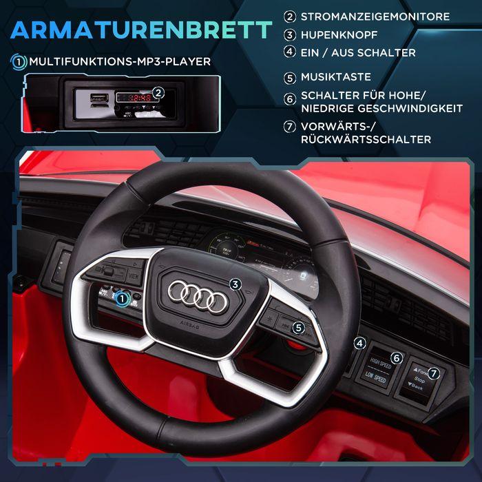 Produktbild Homcom Kinder-Elektroauto mit Fernbedienung und Musikfunktion (12 V)