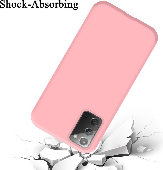 Immagine prodotto Cadorabo Copertura della cassa del silicone liquido TPU (Samsung Galaxy Note 20)