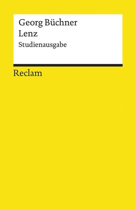 Image du produit Lenz (Allemand, George Büchner, 2017)