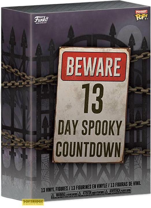 Actual product image Funko 13 Day Spooky Halloween Countdown Calendar