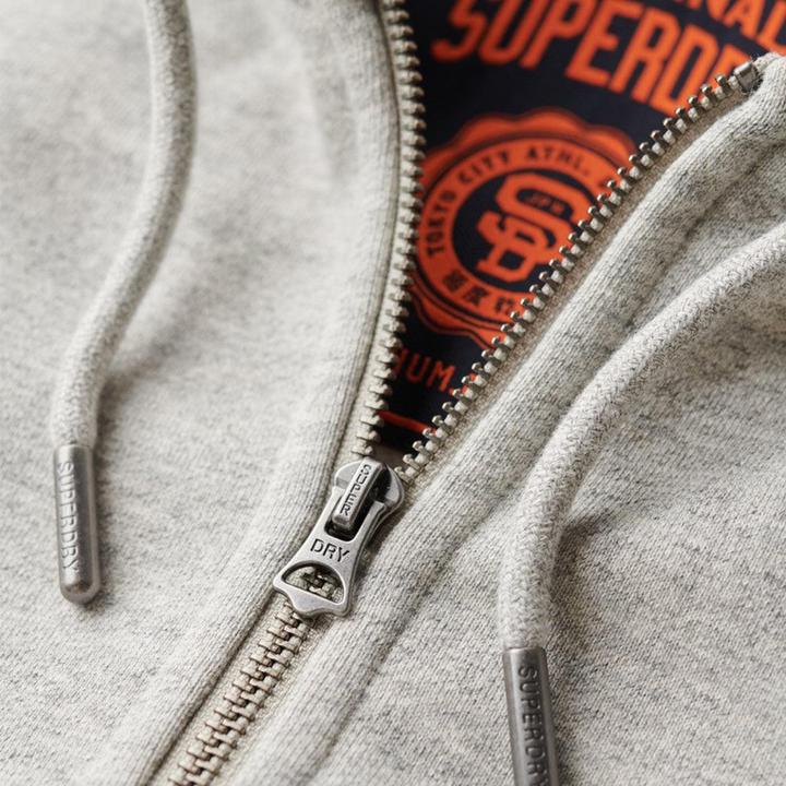 Immagine prodotto Superdry Sweatjacke Casual Figurbetont Essential Logo Zip Hoodie (XXL)