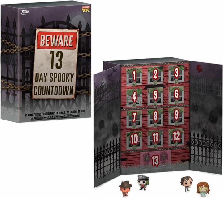 Actual product image Funko 13 Day Spooky Halloween Countdown Calendar