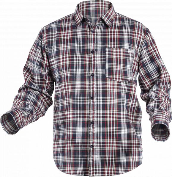 Actual product image Högert Hogert Koszula Robocza Iller Granatowo-Czerwona Rozm.Xl (XL)