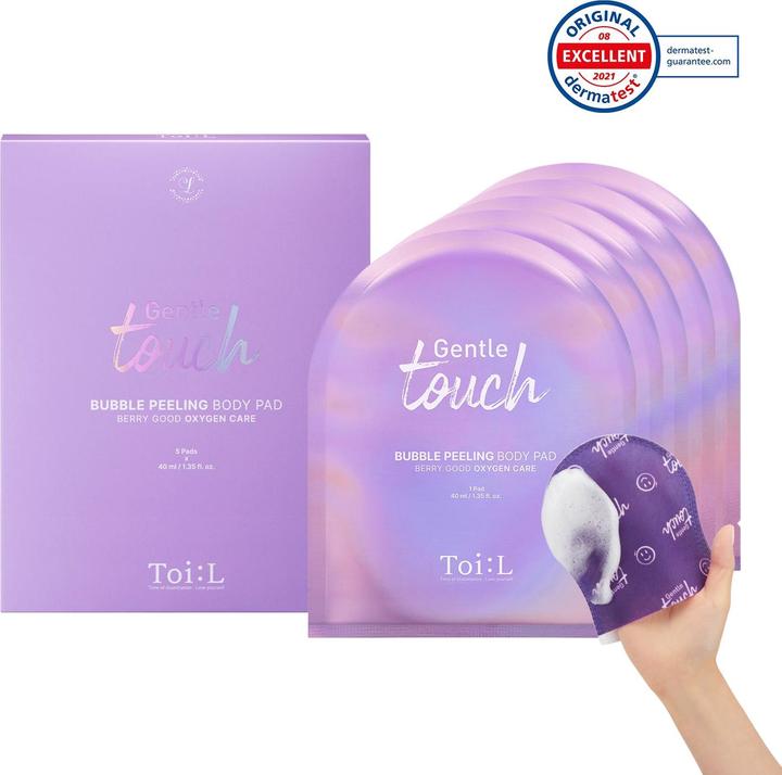 Toi:L Gentle Touch Bubble Peeling Body Pad (200 ml)