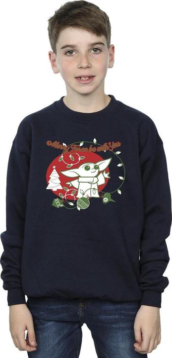 Image du produit Star Wars - Sweat BABY YODA FORCE BE WITH YOU - Garçon (116)