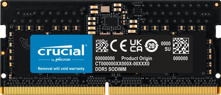 Produktbild Crucial SORAM D5 5600 64GB CL46 (1 x 64GB, 5600 MHz, DDR5-RAM, SO-DIMM)