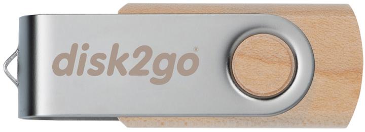 Produktbild Disk2go wood (8 GB, USB-A, USB 2.0)
