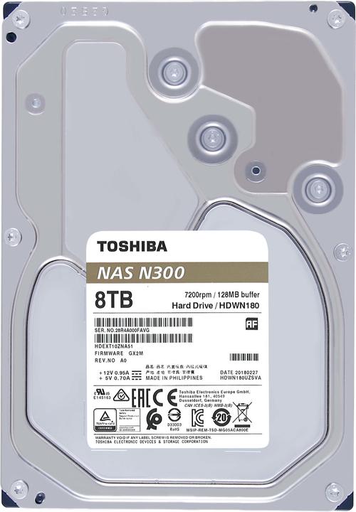 Actual product image Toshiba N300 Retail (8 TB, 3.5")