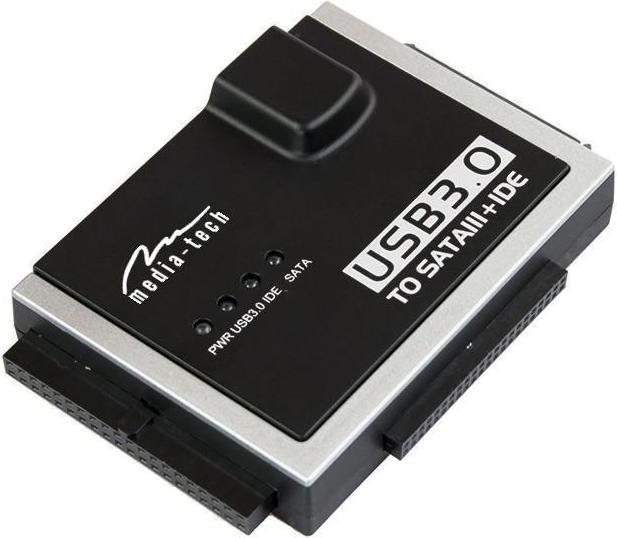 Actual product image Media-Tech MEDIATECH MT5100 SATA/IDE TO USB 3.0 CONNECTION KIT