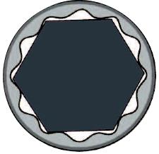 Immagine prodotto Kraftwerk Chiave ad anello aperta (34 mm)