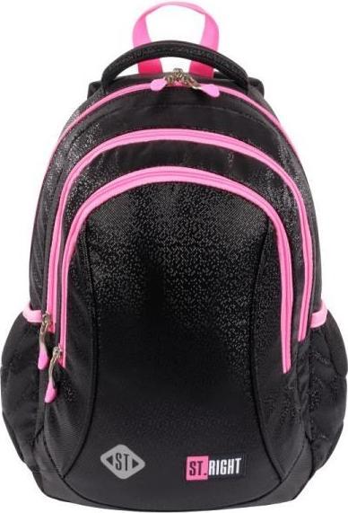 Produktbild Majewski 3-fach Rucksack ST. RECHTS BP-26 Schwarzer Glitzer
