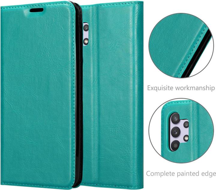 Actual product image Cadorabo Book Invisible Magnet Cover (Samsung Galaxy A32 5G)