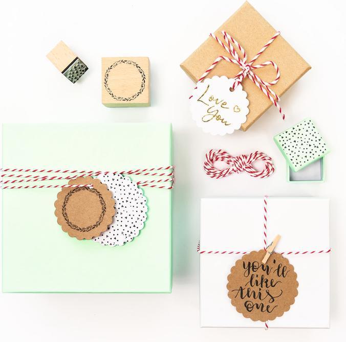 Image du produit Folia Décorations pour cadeaux (Décoration pour cadeau, 12 x)