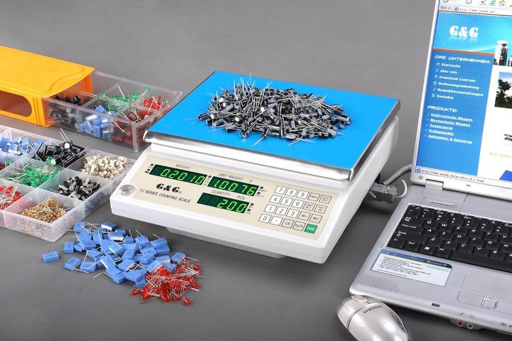 Produktbild G&G Industrie-Präzisions-Zählwaage TJ15K