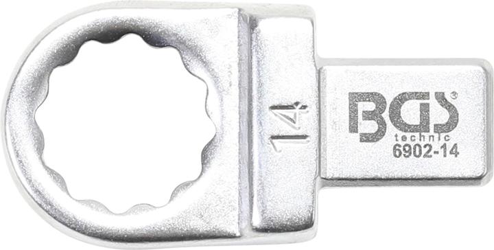 BGS Push Fit Ring Spanner | 14 mm | Square Size 9 x 12 mm (14 mm)
